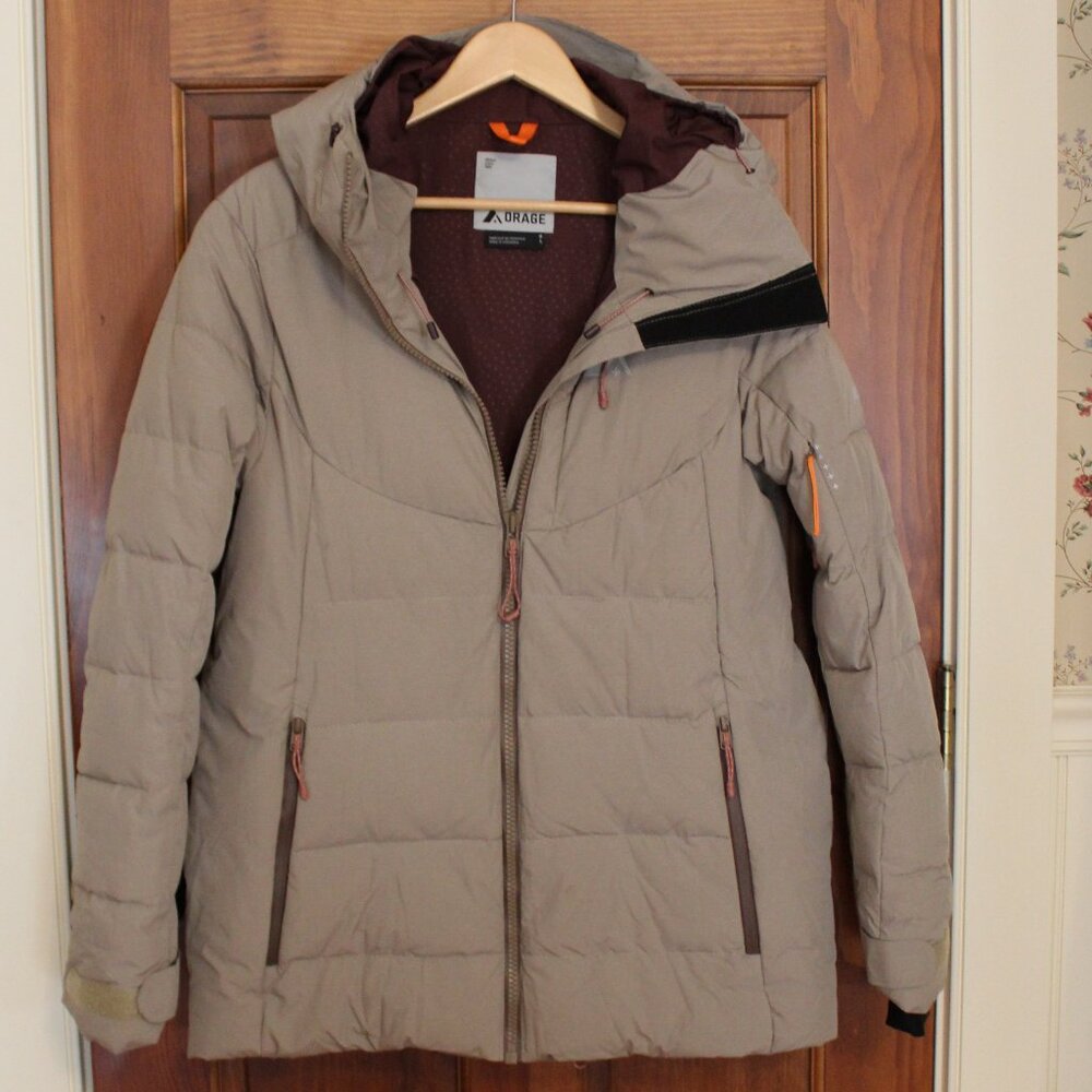 Women’s Winter Jacket, Orage Insulated Hooded Jacket size Large in Like New Cond